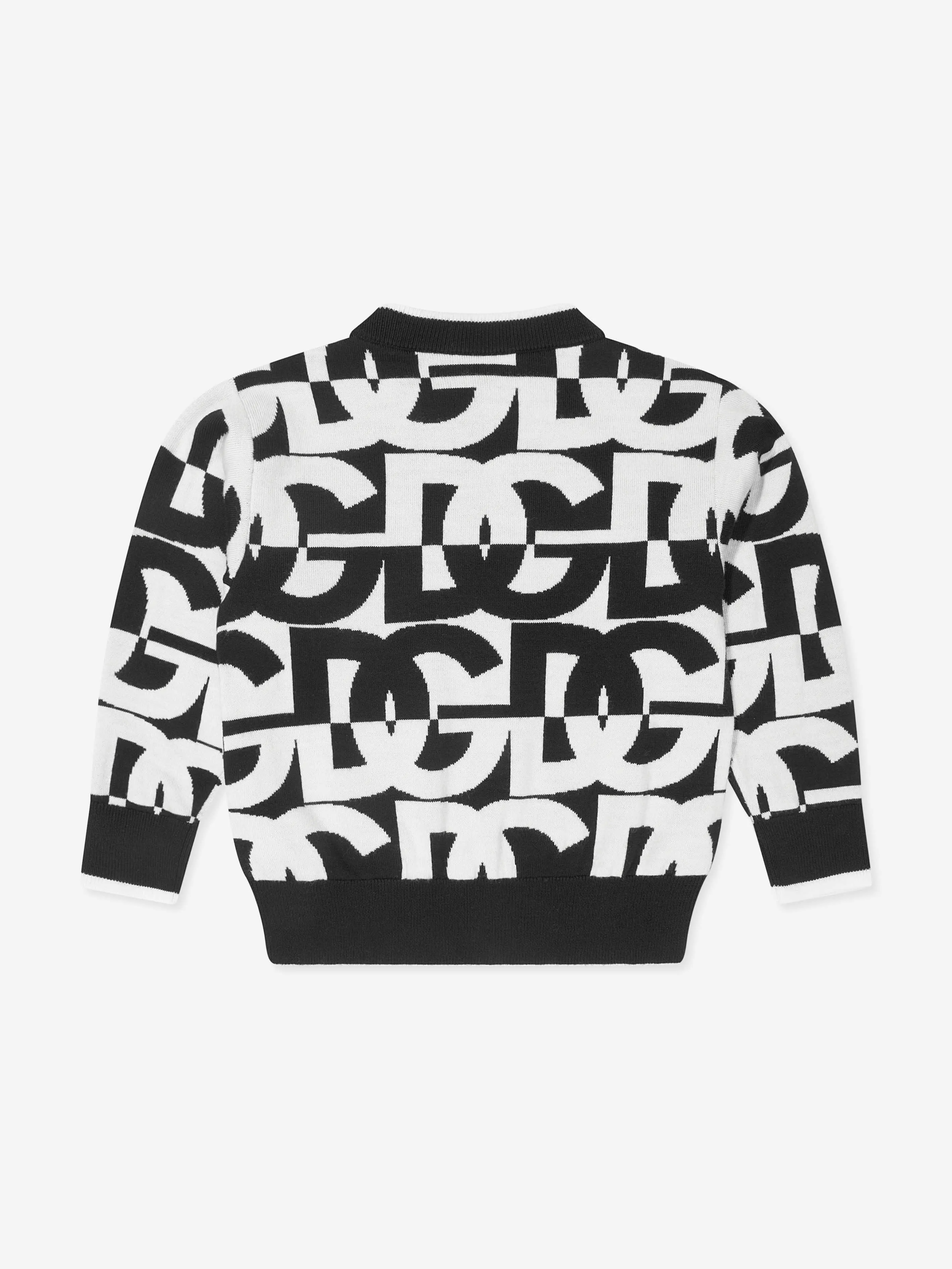 Dolce & Gabbana Boys Wool Logo Jumper