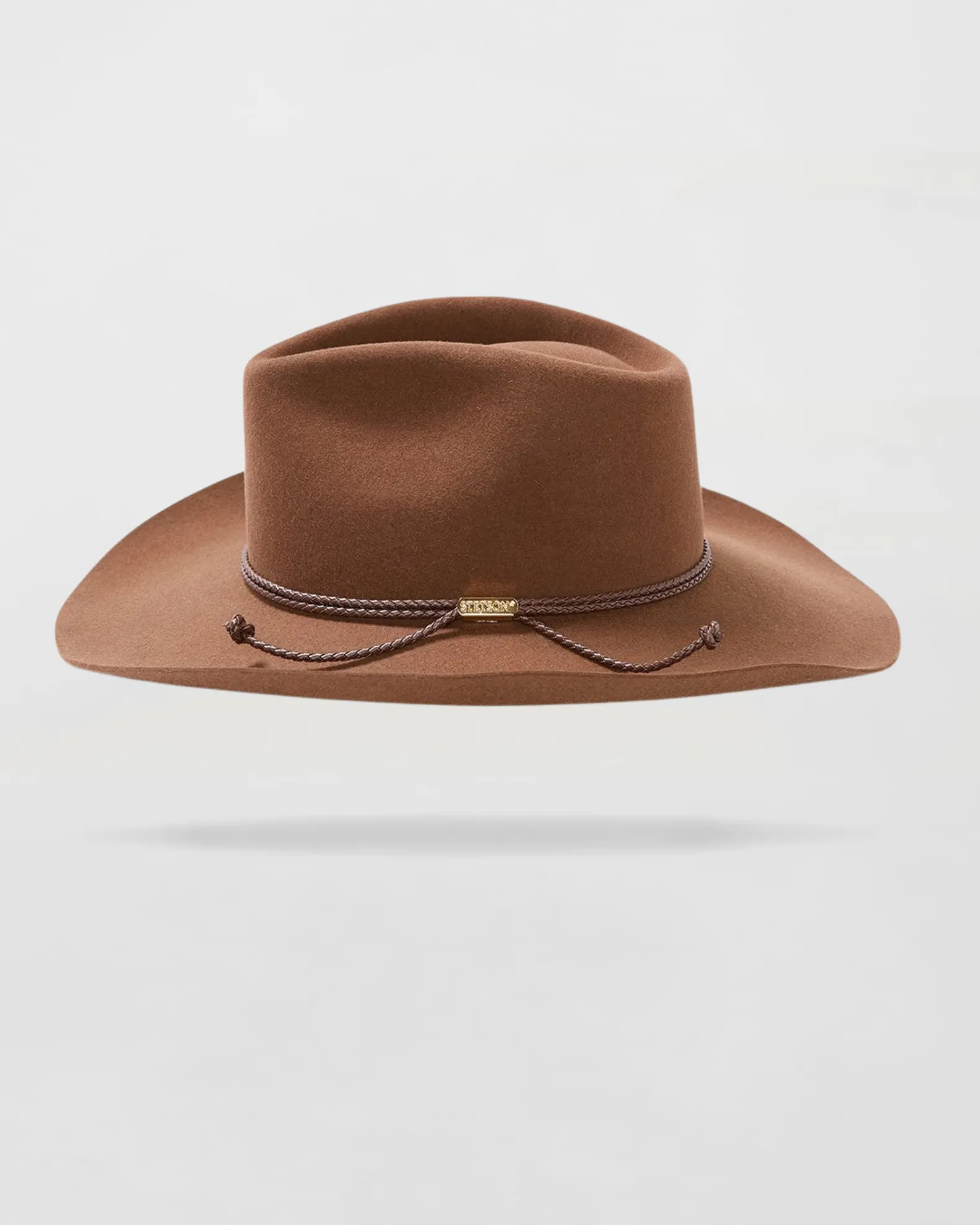 Felt Cowboy Hat in Acorn