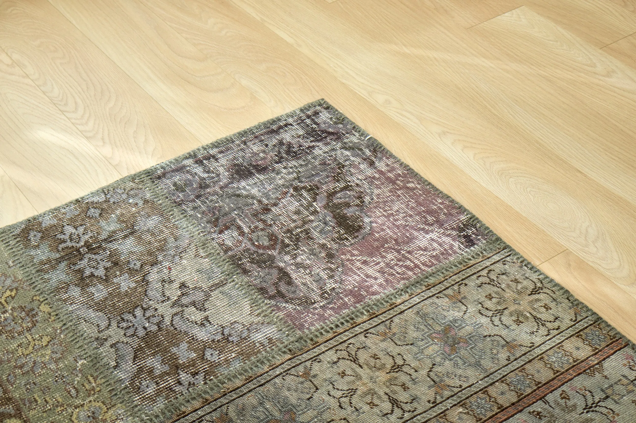 Talieya - Vintage Turkish Patchwork Runner Rug